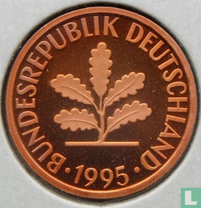 Duitsland 2 Pfennig 1995 (J) - Bild 1