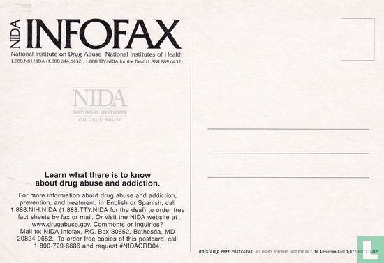 NIDA Infofax "Learn More" - Afbeelding 2
