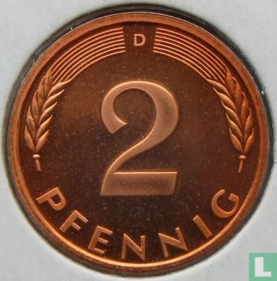 Deutschland 2 Pfennig 1995 (D) - Bild 2