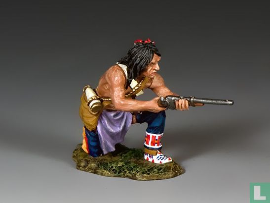 Kneeling Plains Indian w / Carbine - Image 1