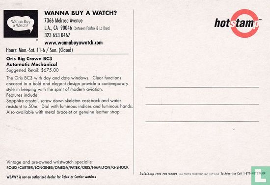 Wanna Buy a Watch? - Afbeelding 2