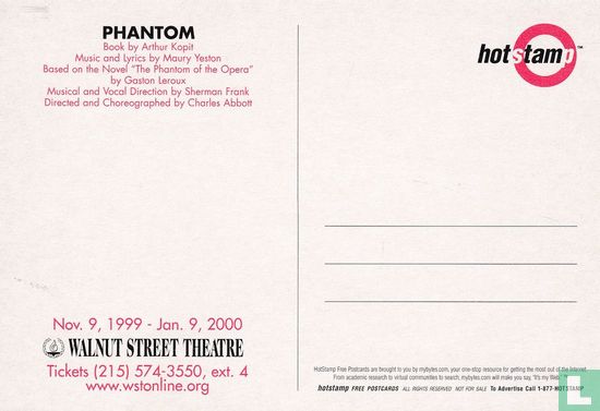 Walnut Street Theatre - Phantom - Afbeelding 2