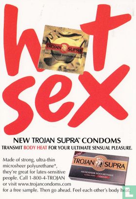 Trojan Supra Condoms "hot sex" - Afbeelding 1