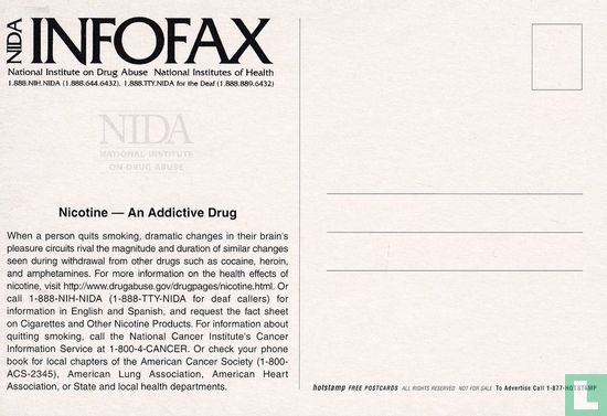 NIDA Infofax "It´s drug addiction" - Afbeelding 2
