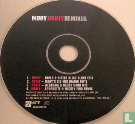 Honey (remixes) - Afbeelding 3