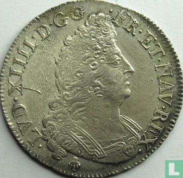 France ½ ecu 1694 (V) - Image 2