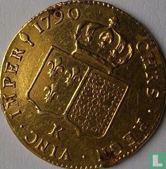 France 2 louis d'or 1790 (K) - Image 1