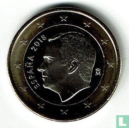 Spanje 1 euro 2018 - Afbeelding 1