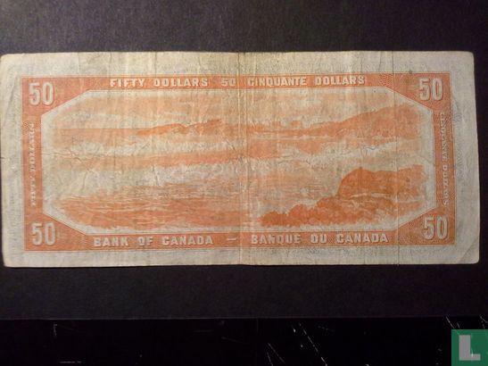 Canada 50 dollar 1954 - Afbeelding 2