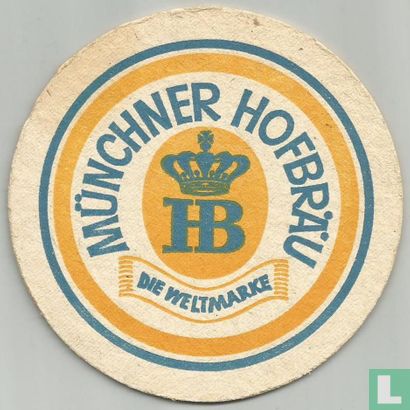 	Münchner Hofbräu - Die Weltmarke / Seit 1589 - Afbeelding 1