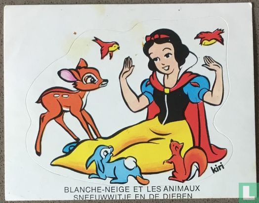 Blanche-Neige et les animaux - Sneeuwwitje en de dieren - Bild 1