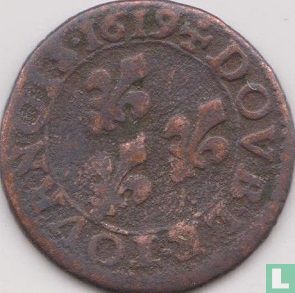 Frankreich Double Tournois 1619 (G) - Bild 1