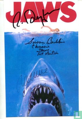 Richard Dreyfuss + Lorraine Gary + Susan Backlinie [Jaws]