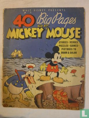 40 Big Pages of Mickey Mouse - Afbeelding 1