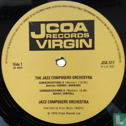 The Jazz Composer's Orchestra - Image 3