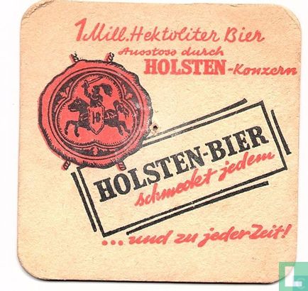 Holsten-Brauerei, Brauereihof / 1 Mill. Hektoliter Bier - Bild 2