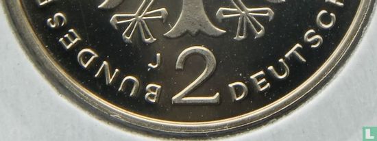 Deutschland 2 Mark 1980 (J - Konrad Adenauer) - Bild 3