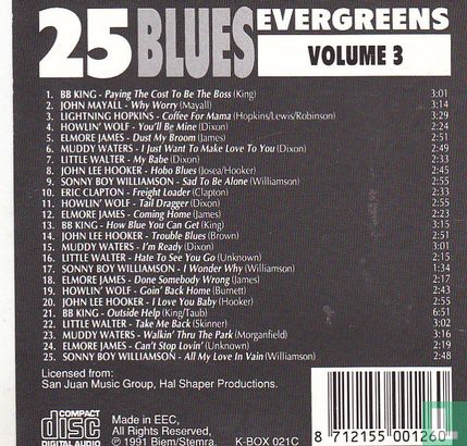25 Blues Evergreens 3 - Image 2