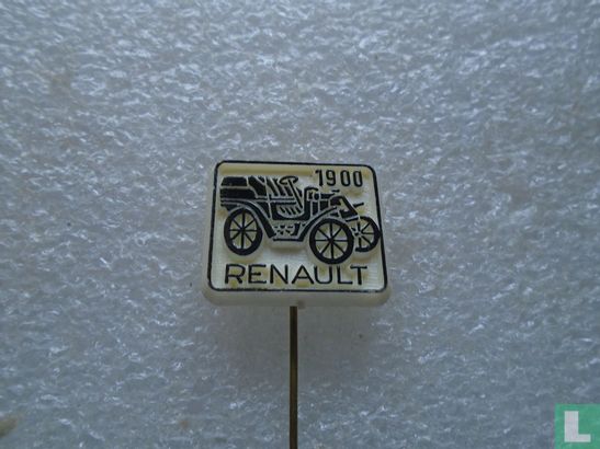 Renault 1900 (zwart op wit)