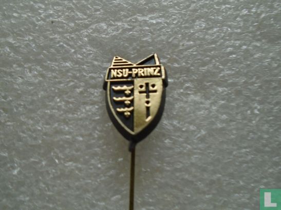 NSU - Prinz (goud op zwart)