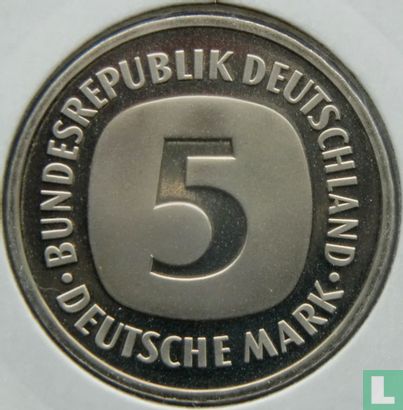 Germany 5 mark 1980 (G) - Image 2