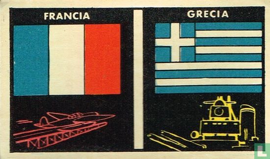 Banderas de Guerra de: Francia y Grecia - Afbeelding 1