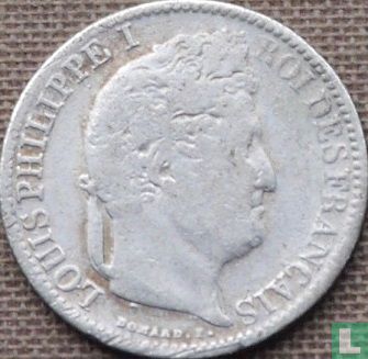 Frankrijk ½ franc 1833 (W) - Afbeelding 2