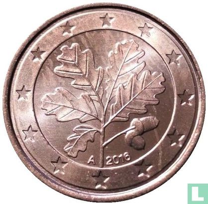 Deutschland 1 Cent 2016 (A) - Bild 1
