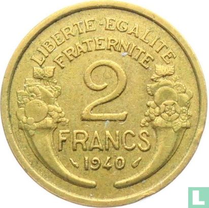 Frankrijk 2 francs 1940 - Afbeelding 1