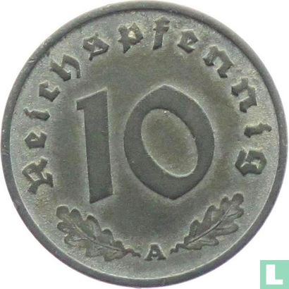 German Empire 10 reichspfennig 1940 (A) - Image 2