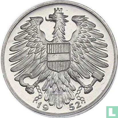 Autriche 1 schilling 1952 - Image 1