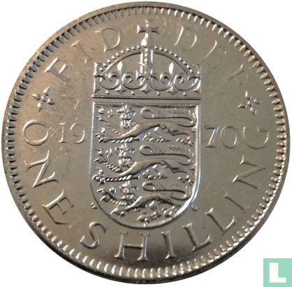 United Kingdom 1 shilling 1970 (PROOF - english) - Image 1
