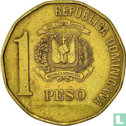 Dominican Republic 1 peso 1993 - Image 2