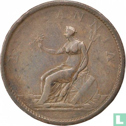 Royaume-Uni ½ penny 1807 - Image 2