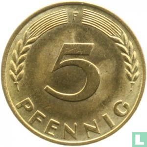 Duitsland 5 pfennig 1949 (F) - Afbeelding 2