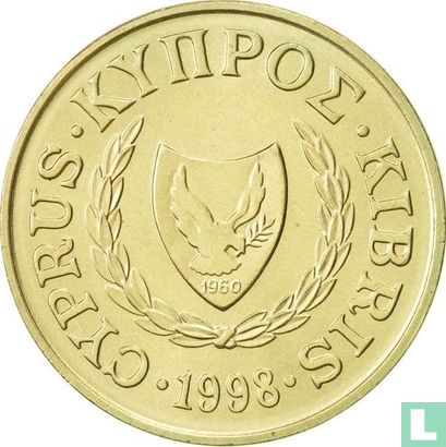Chypre 5 cents 1998 - Image 1