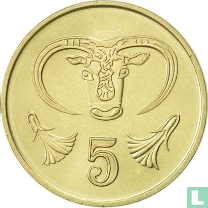 Cyprus 5 cents 1998 - Afbeelding 2
