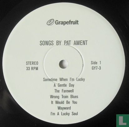Songs By Pat Ament - Image 3