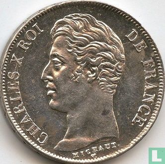 France 1 franc 1828 (M) - Image 2