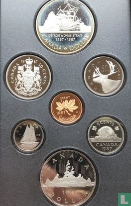 Canada jaarset 1987 (PROOF) - Afbeelding 1