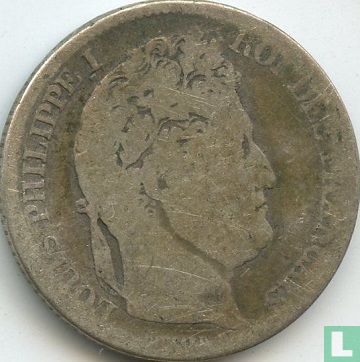 Frankrijk 1 franc 1846 (B) - Afbeelding 2