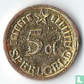 Nederland 5 cent Speelgeld - Afbeelding 1
