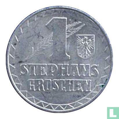 Austria Token Issue 1950 (Aluminium - Matte) “Stephansgroschen - Tirol” - Bild 1