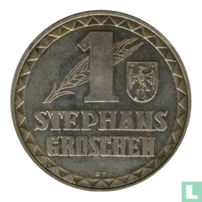 Austria Token Issue 1950 (Aluminium - Matte) “Stephansgroschen - Burgenland” - Image 1