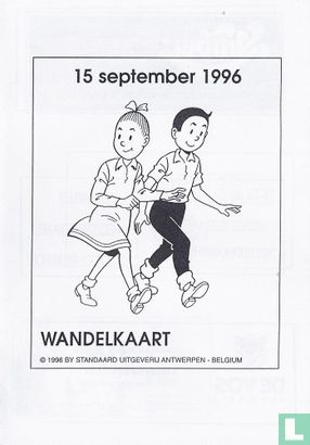 Wandelkaart Willy Vandersteen - Afbeelding 1