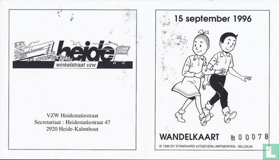 Wandelkaart Willy Vandersteen - Afbeelding 3