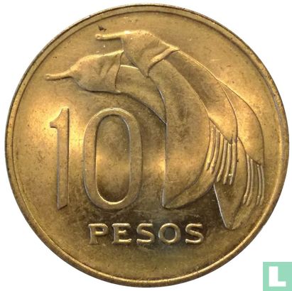 Uruguay 10 pesos 1968 - Image 2