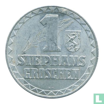 Austria Token Issue 1950 (Aluminium - Matte) “Stephansgroschen - Steiermark” - Image 1