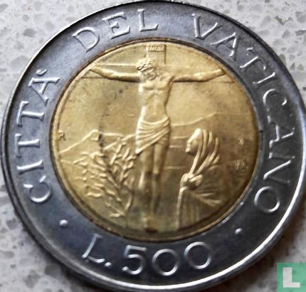 Vatican 500 lire 1987 - Image 2