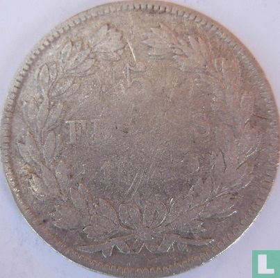 France 5 francs 1831 (Texte en relief - Tête laurée - I) - Image 1